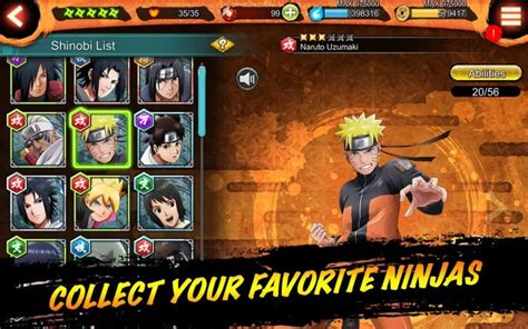 Naruto Senki Mod APK Full Character No Colldown Skill v2.0 .